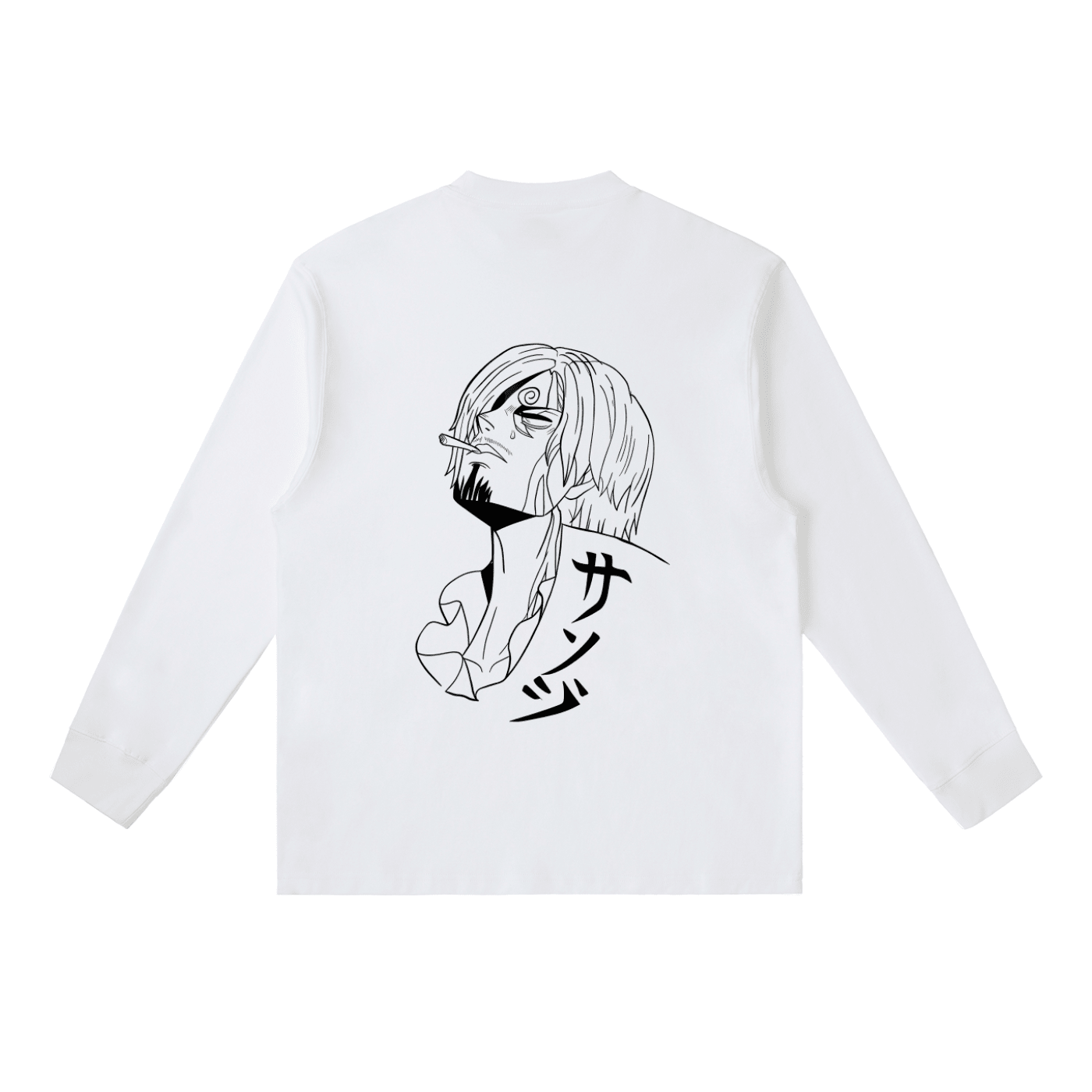Manches longues Crewneck Black Leg