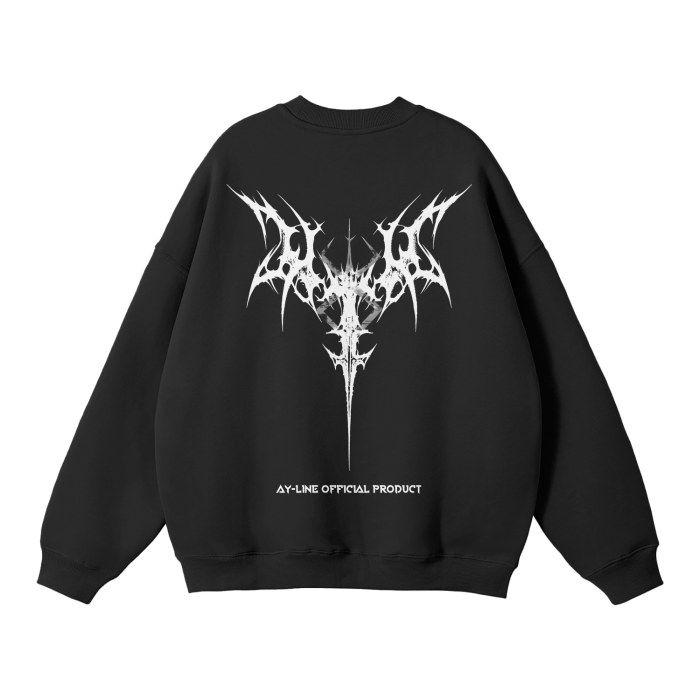 Sweatshirt Streetwear Brand of Sacrifice 2.0 Noir