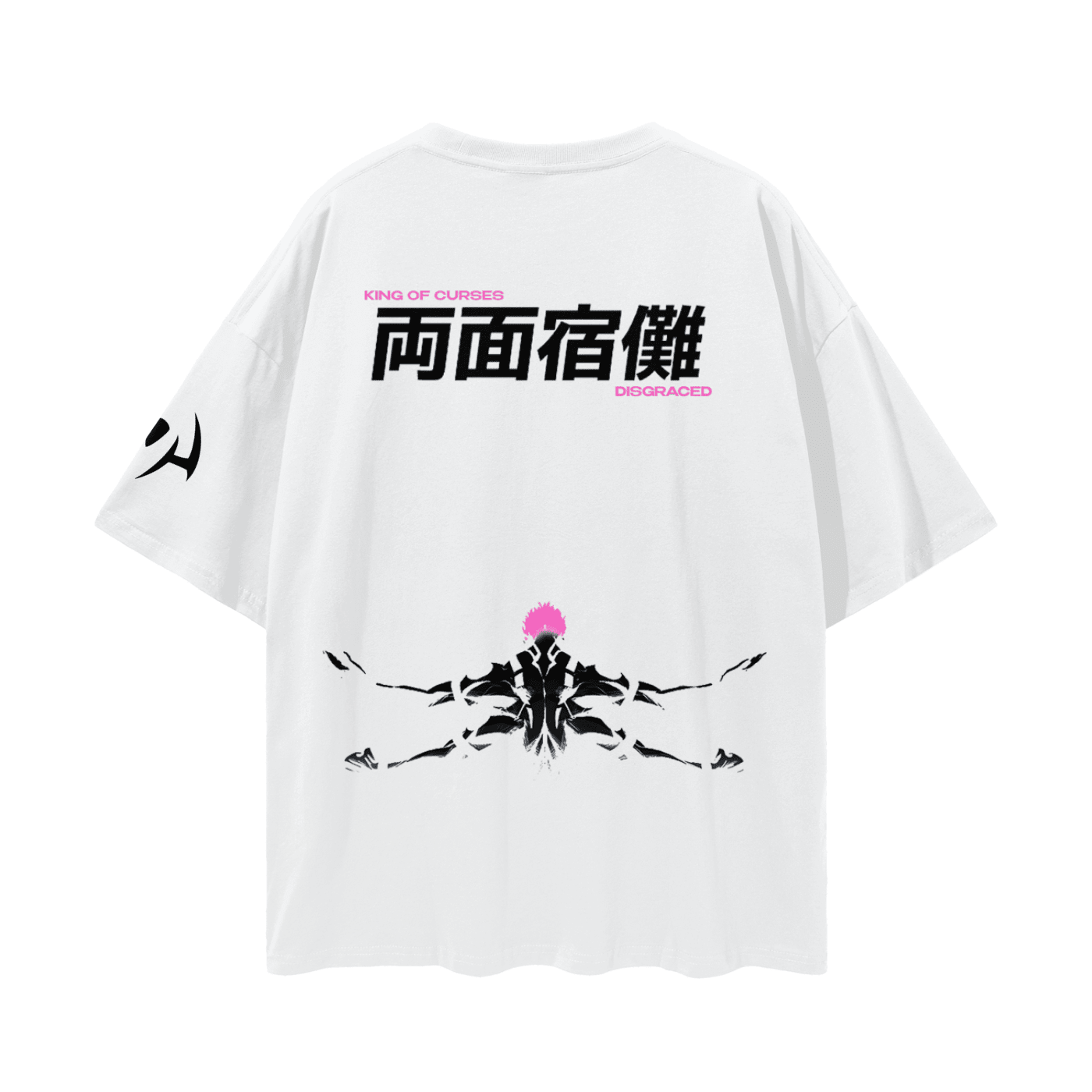 T-shirt Streetwear King of Curses White