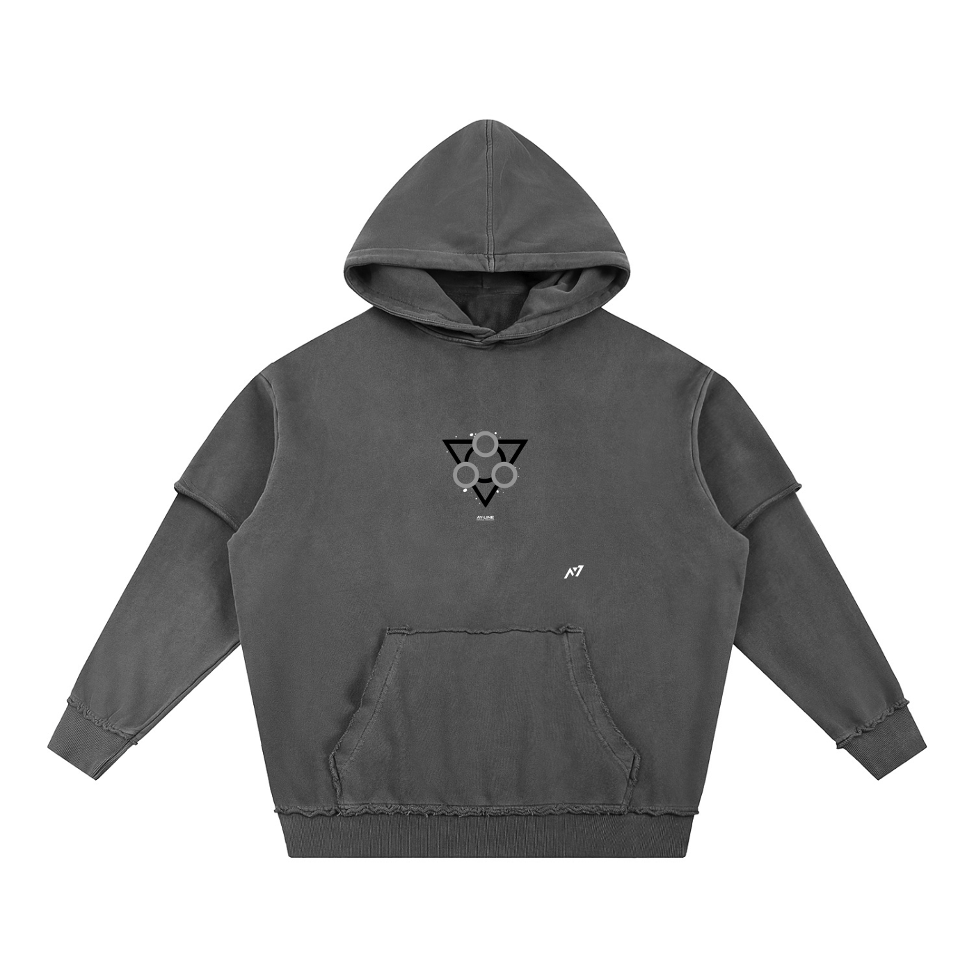 Hoodie Streetwear Déchiré Scrap God