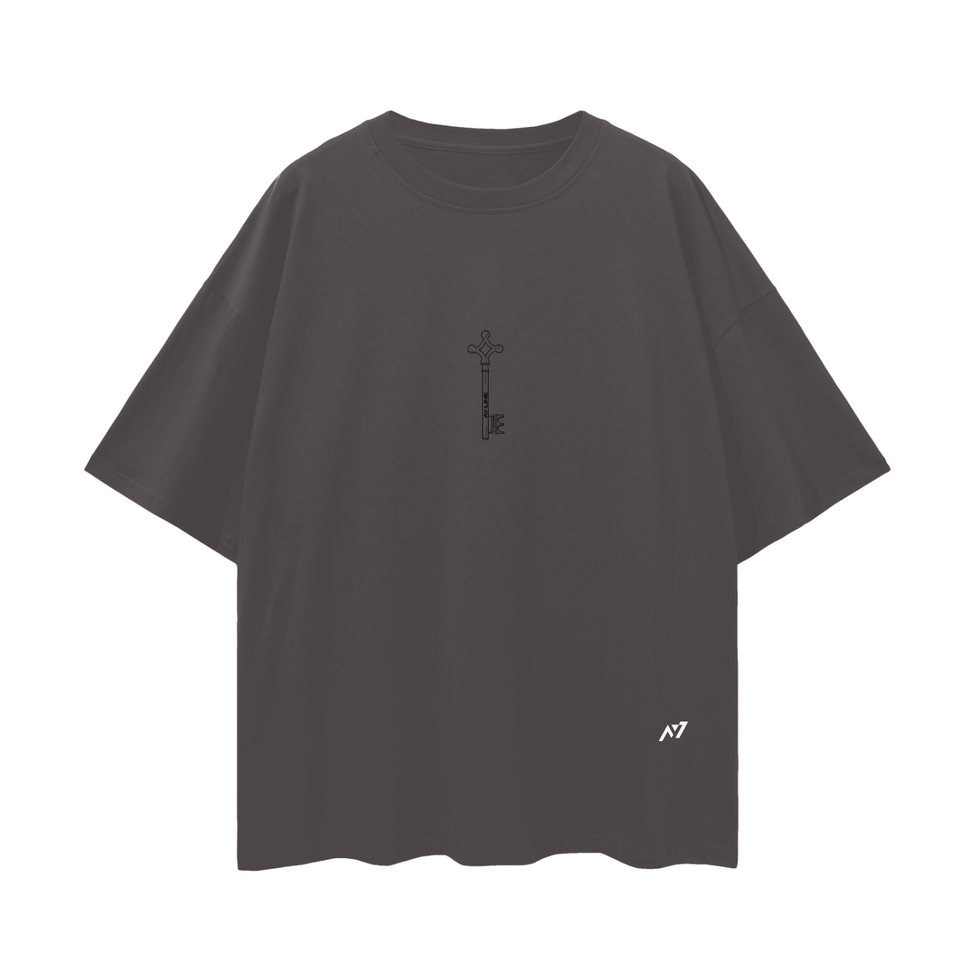 T-shirt Streetwear The Broken Form Gris&Blanc