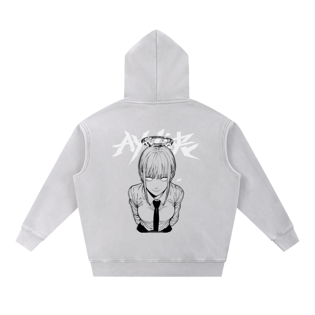 Hoodie Streetwear Red Authority Délavé
