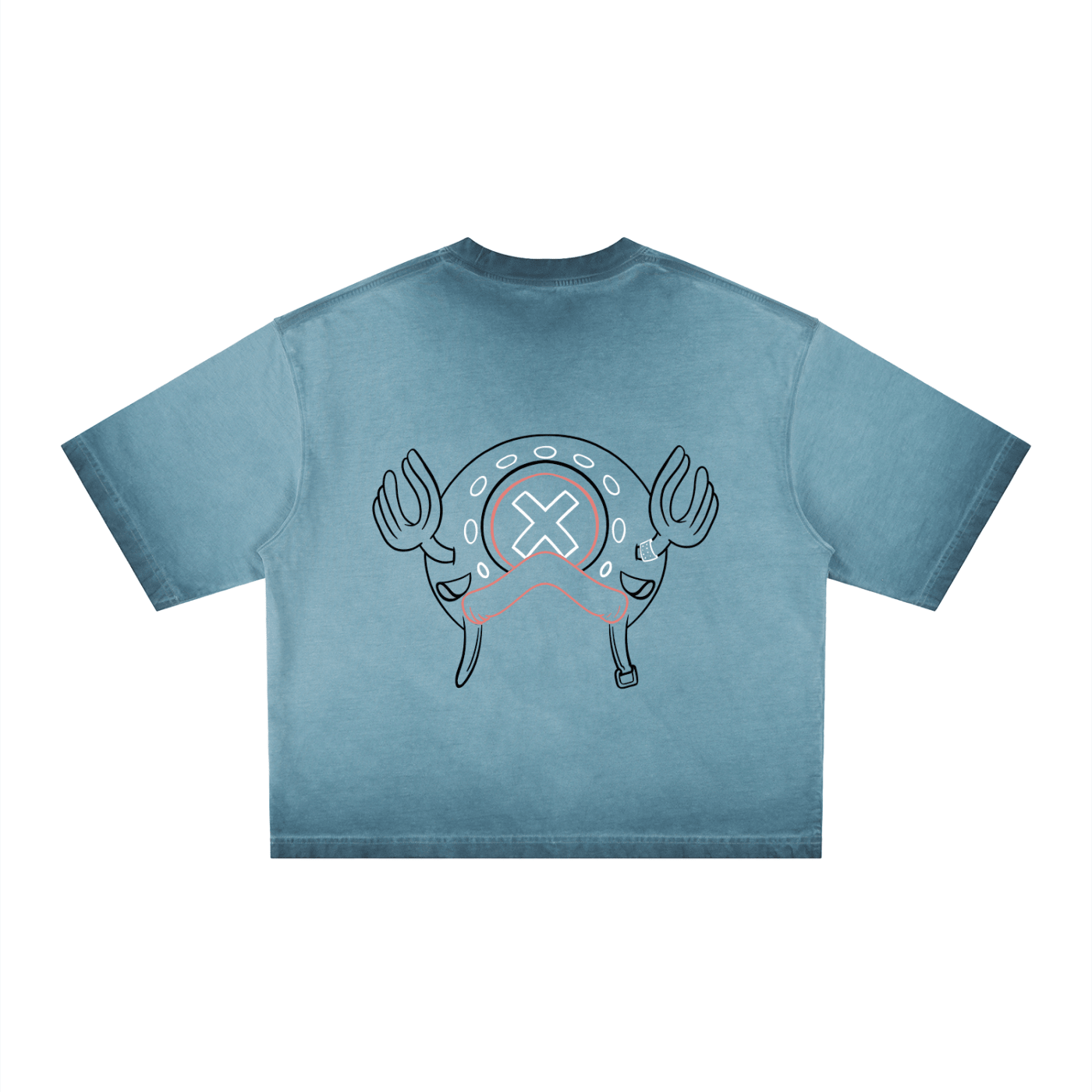 T-shirt Streetwear Monster Point