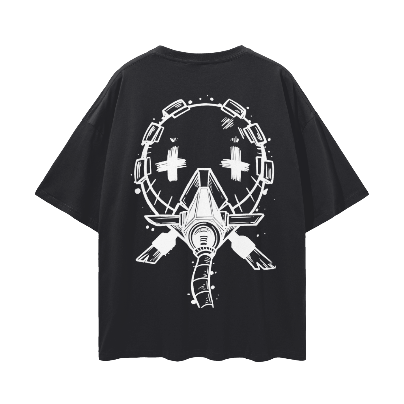 T-shirt Streetwear Masked Outcast