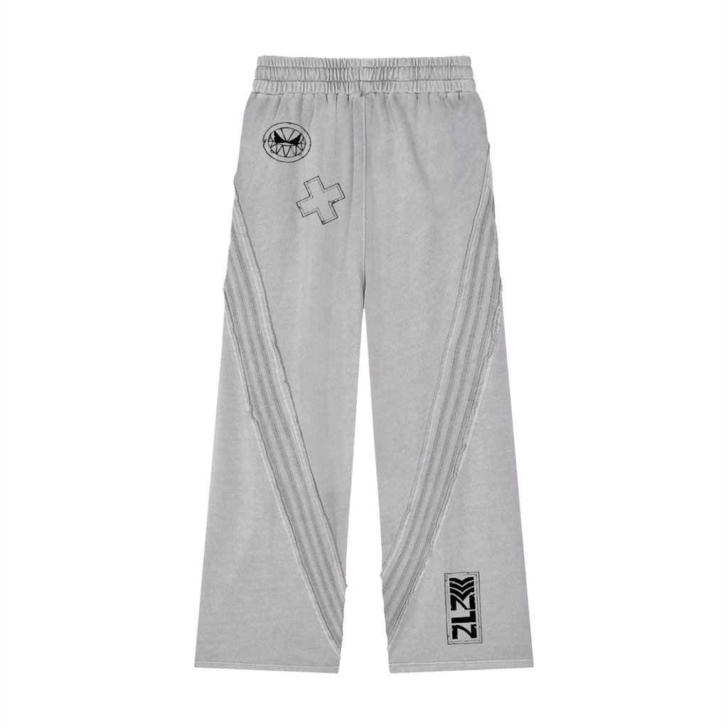 Pantalon Snow Délavé Tape Raw Edge