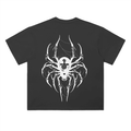T-shirt Streetwear Dark Charisma Spider Noir Heavy Weight