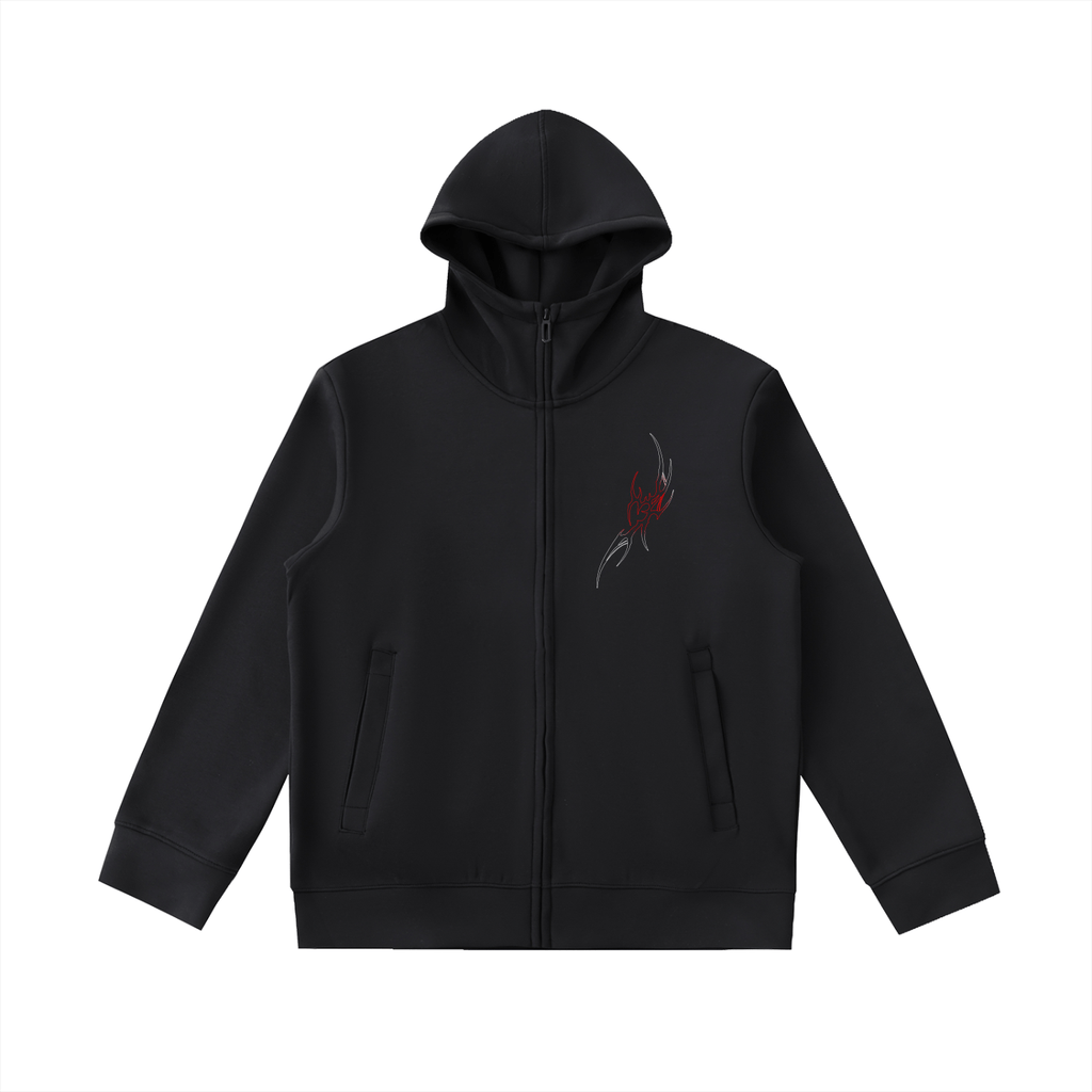 Hoodie Streetwear Zippé Turbo Fiend