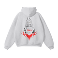 Hoodie Streetwear Blood Fiend Gris
