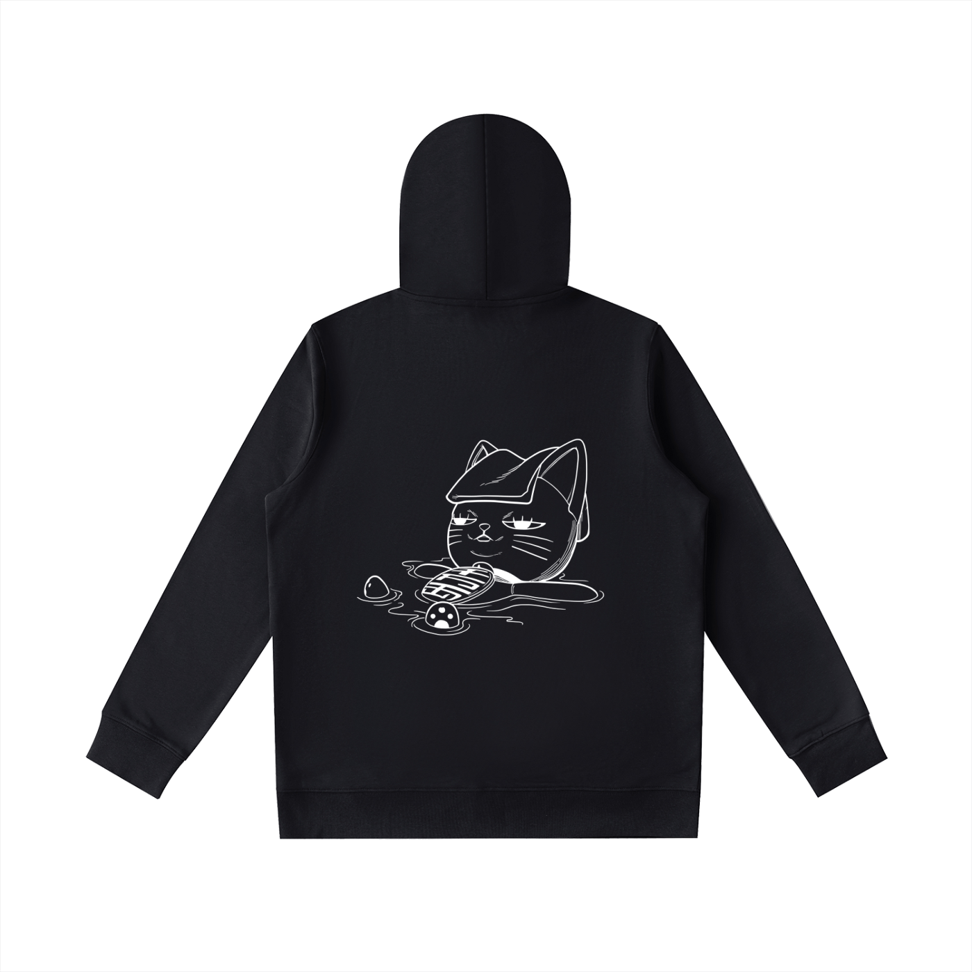 Hoodie Streetwear Oversize Psychic Cat