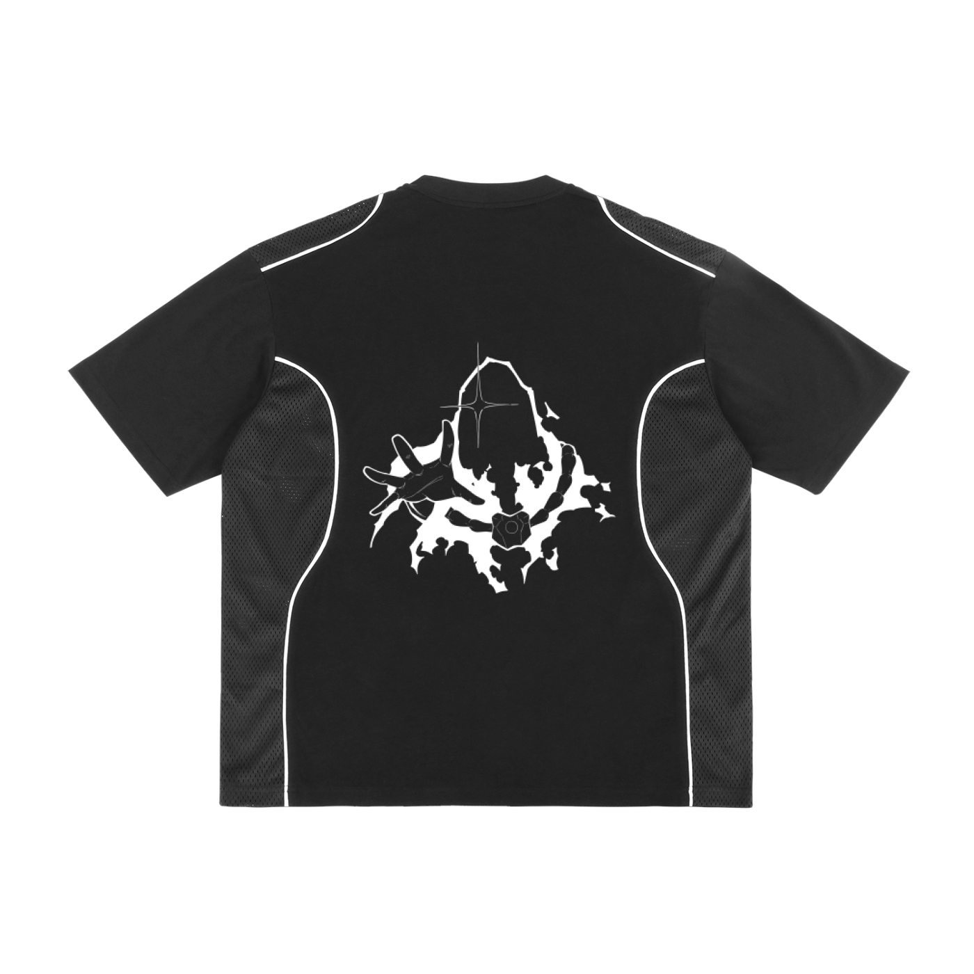 T-shirt Racing Crowned in Shadows