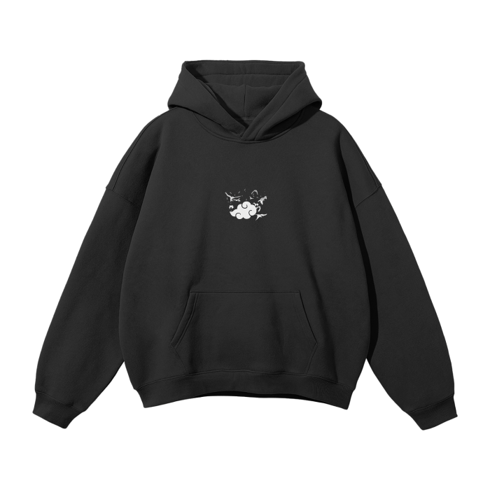 Hoodie Streetwear Dark Raven