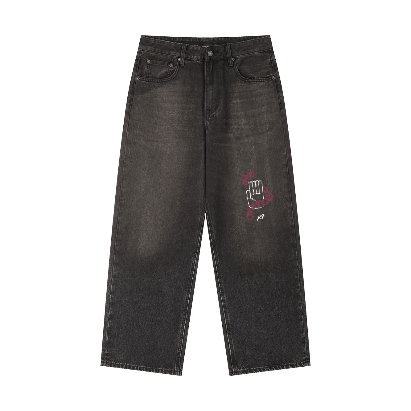 Jeans en Denim Star Platinum
