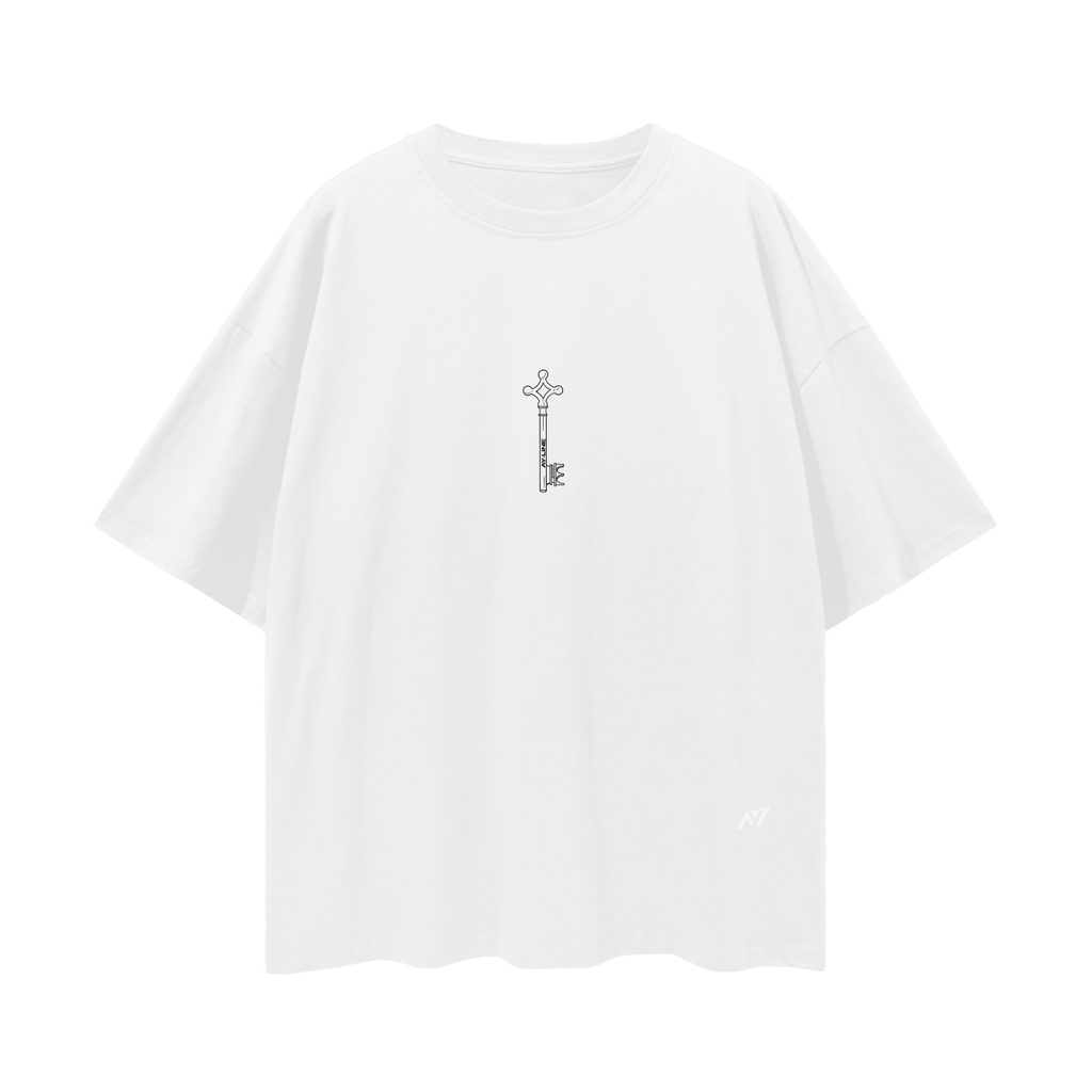 T-shirt Streetwear The Broken Form Gris&Blanc