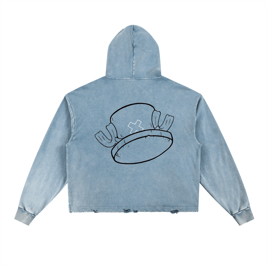 Hoodie Frayed-Hem The Doctor