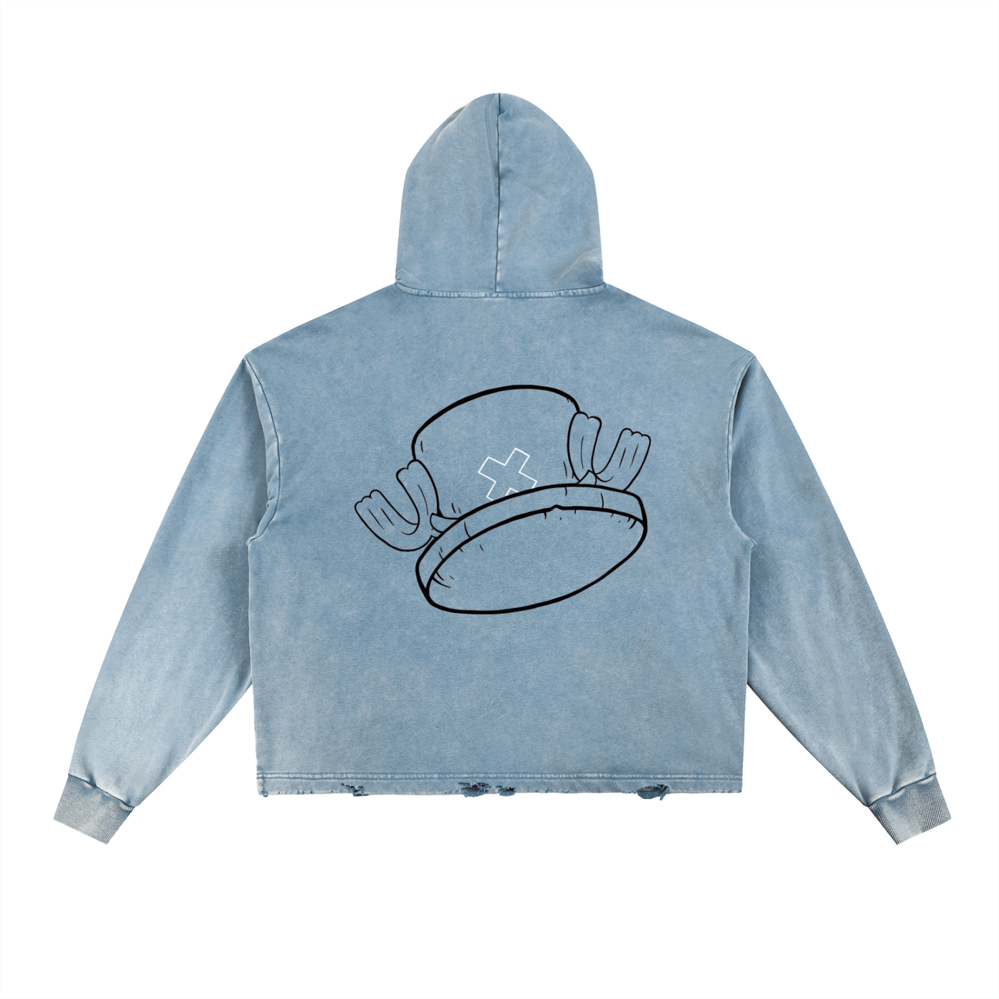 Hoodie Frayed-Hem The Doctor