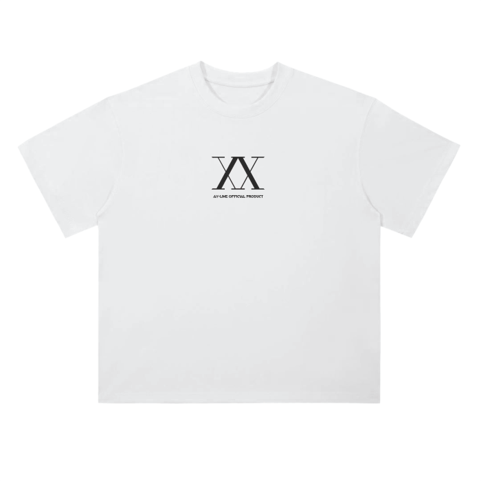 T-shirt Streetwear Hunter’s Path Blanc Heavy Weight