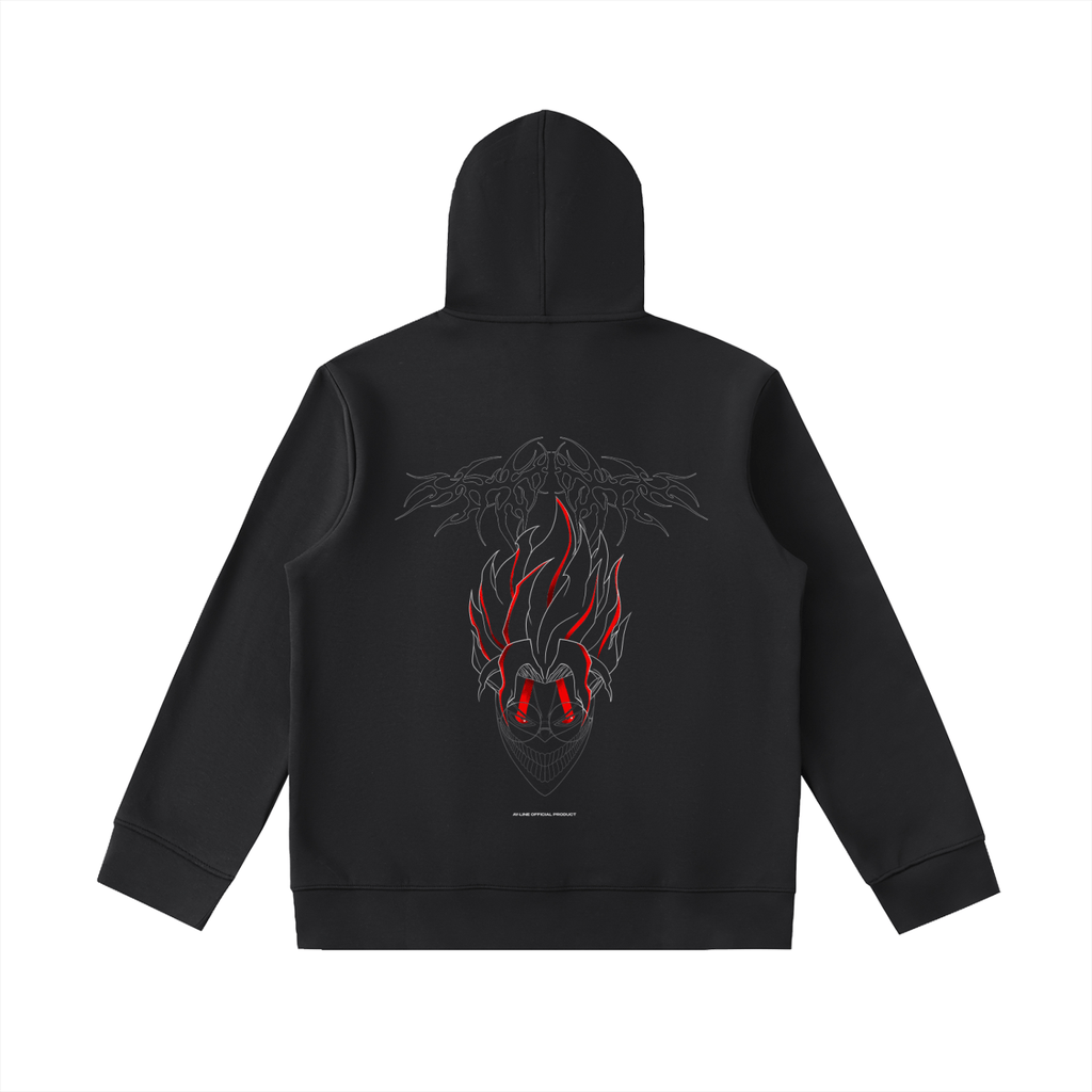Hoodie Streetwear Zippé Turbo Fiend