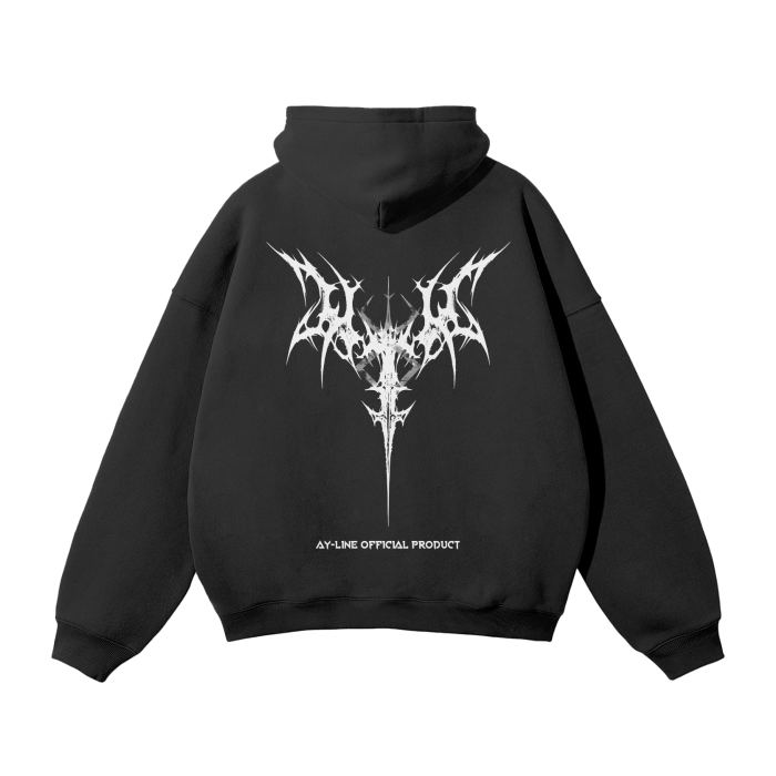 Hoodie Streetwear Brand of Sacrifice 2.0 Noir