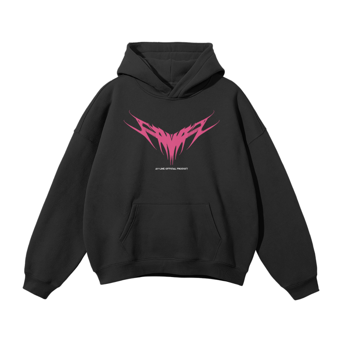 Hoodie Streetwear Control Devil Noir