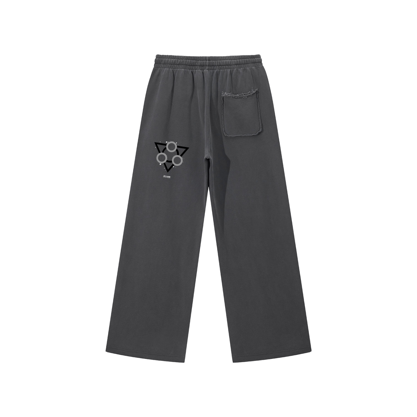 Pantalon Snow Délavé Raw Edge