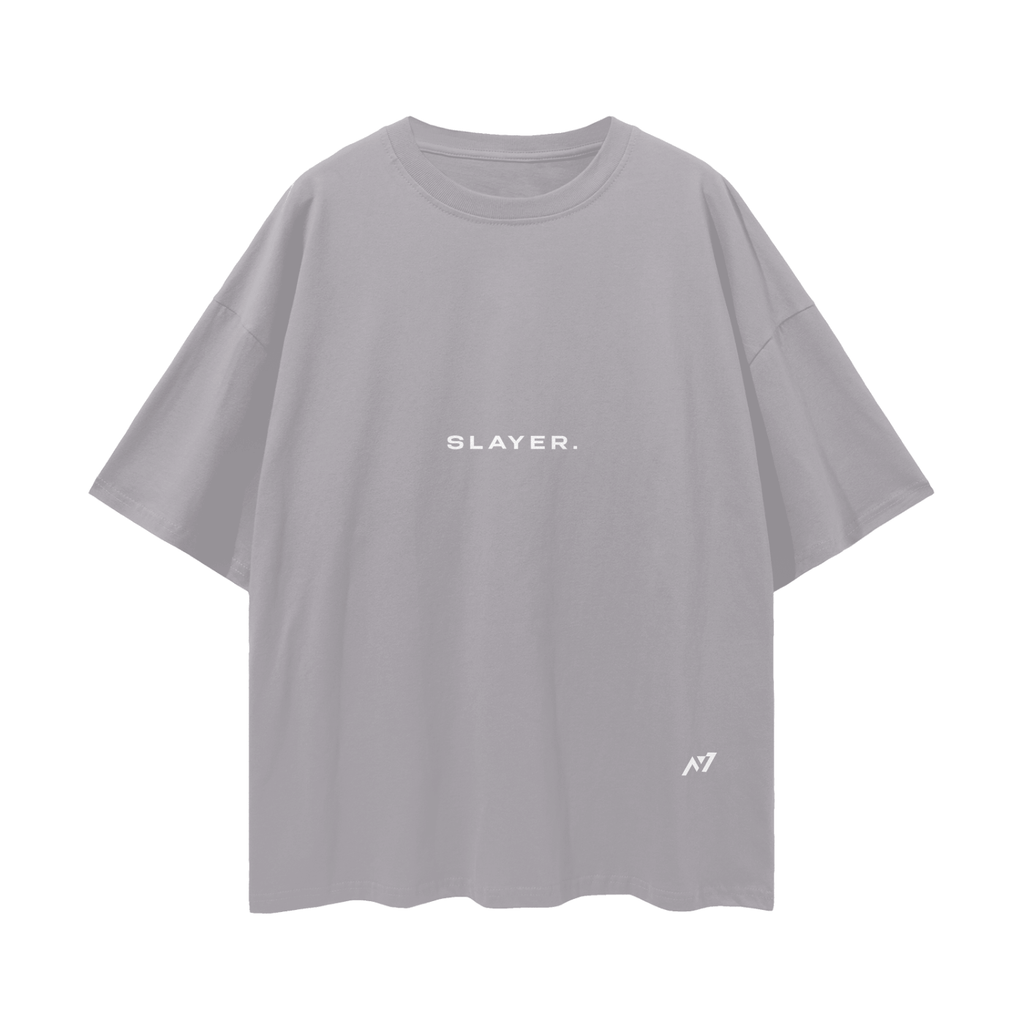 T-shirt Streetwear Grounded Soul Gris
