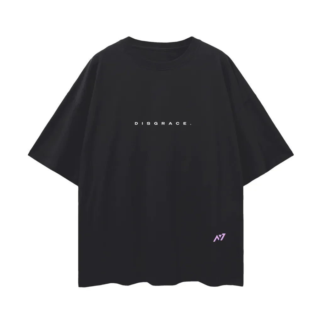 T-shirt Streetwear The Disgraced One Noir