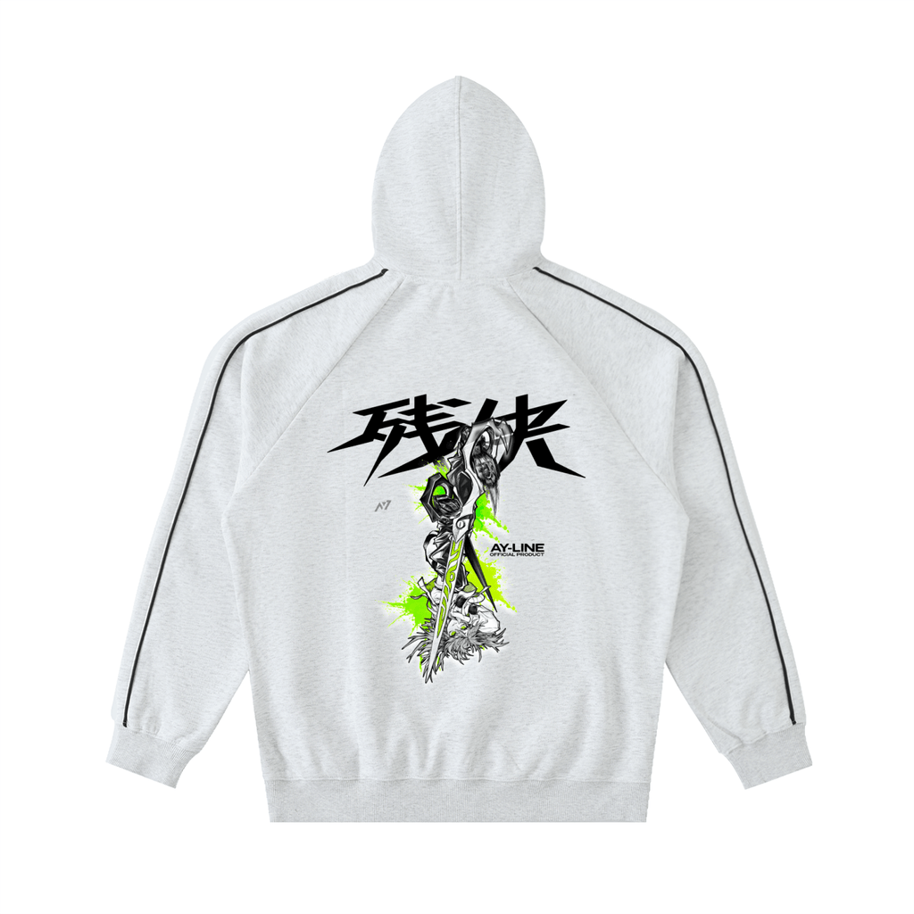 Hoodie Rayé Neon Remorse