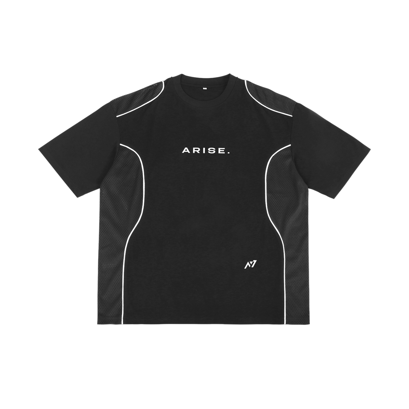 T-shirt Racing Crowned in Shadows