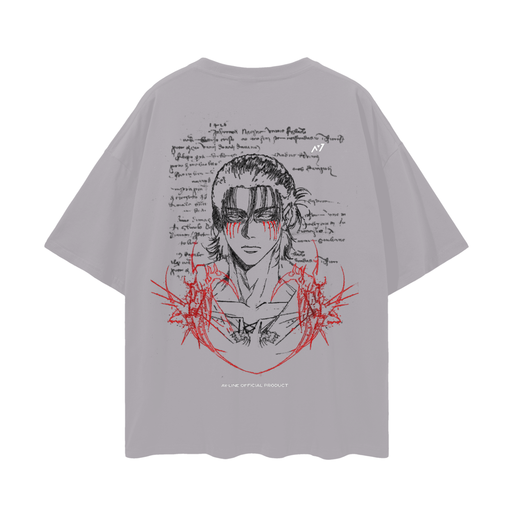 T-shirt Streetwear The Unforgiven Path Gris