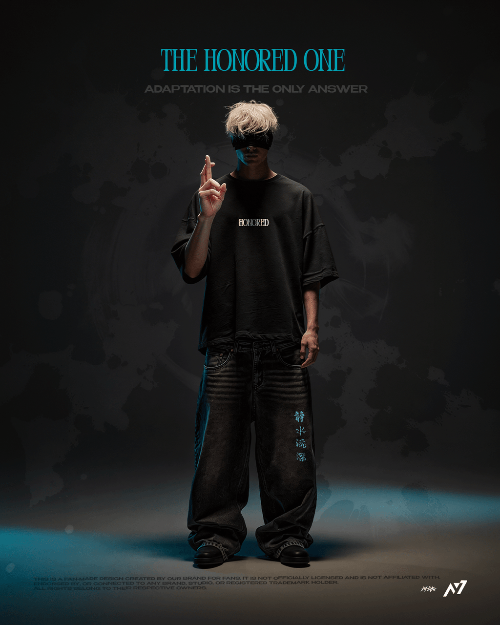 T-shirt Streetwear HONORED