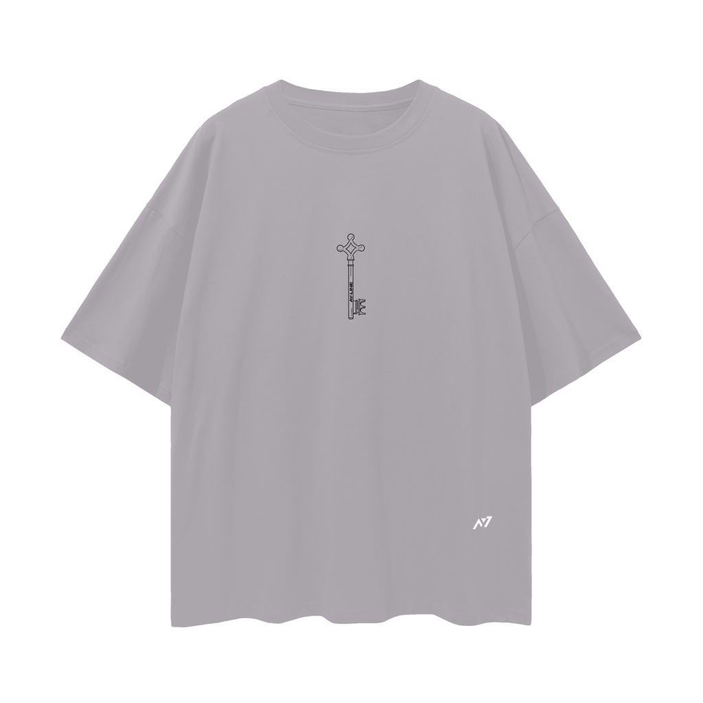 T-shirt Streetwear For His Sake Gris&Blanc