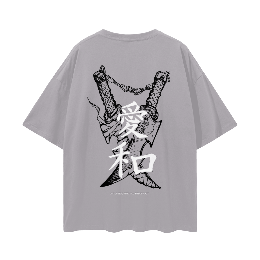 T-shirt Streetwear Duality Gris