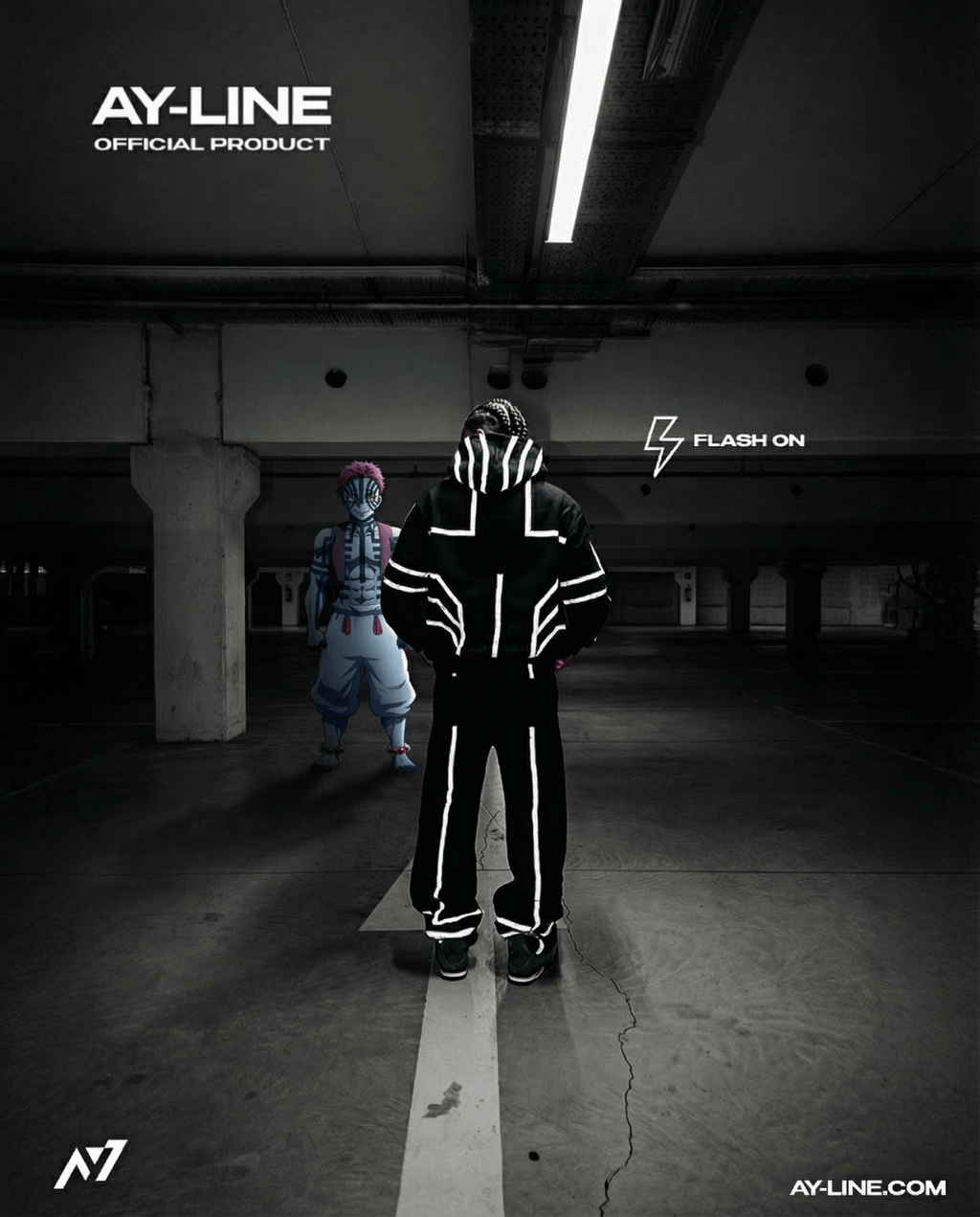 Hoodie Streetwear Réfléchissant 3rd Upper Moon