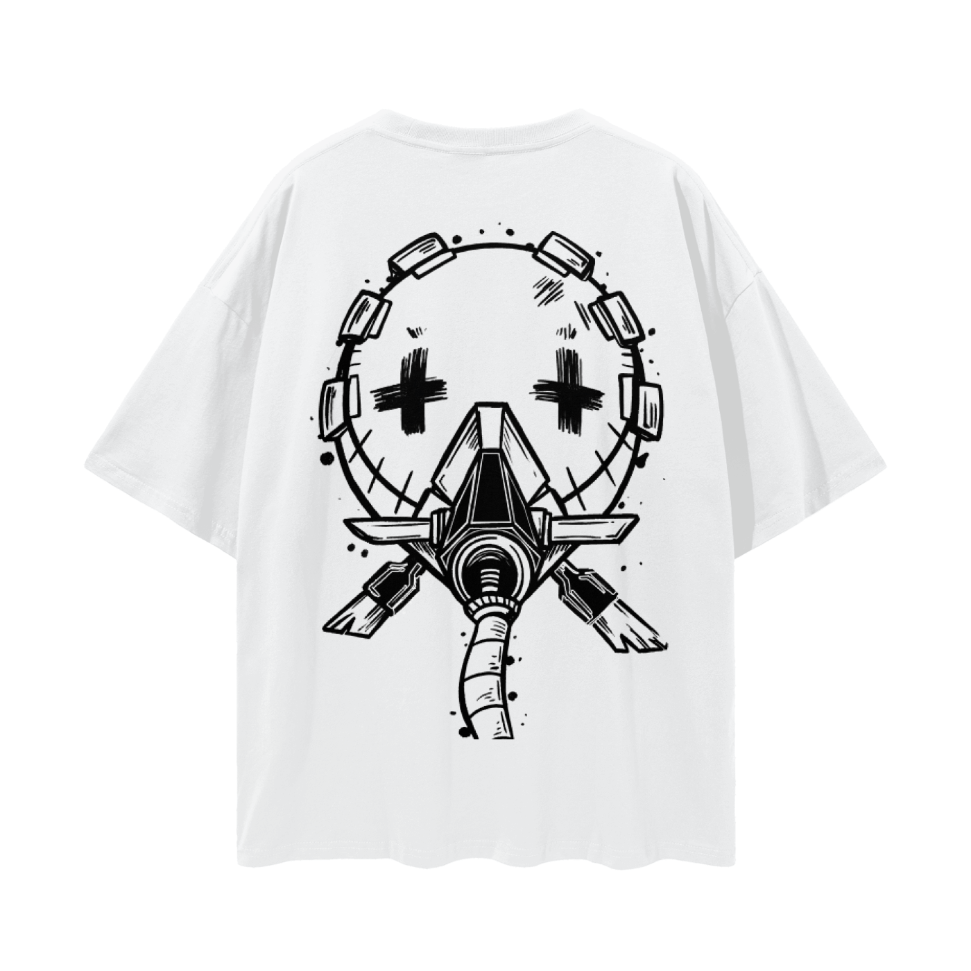 T-shirt Streetwear Masked Outcast