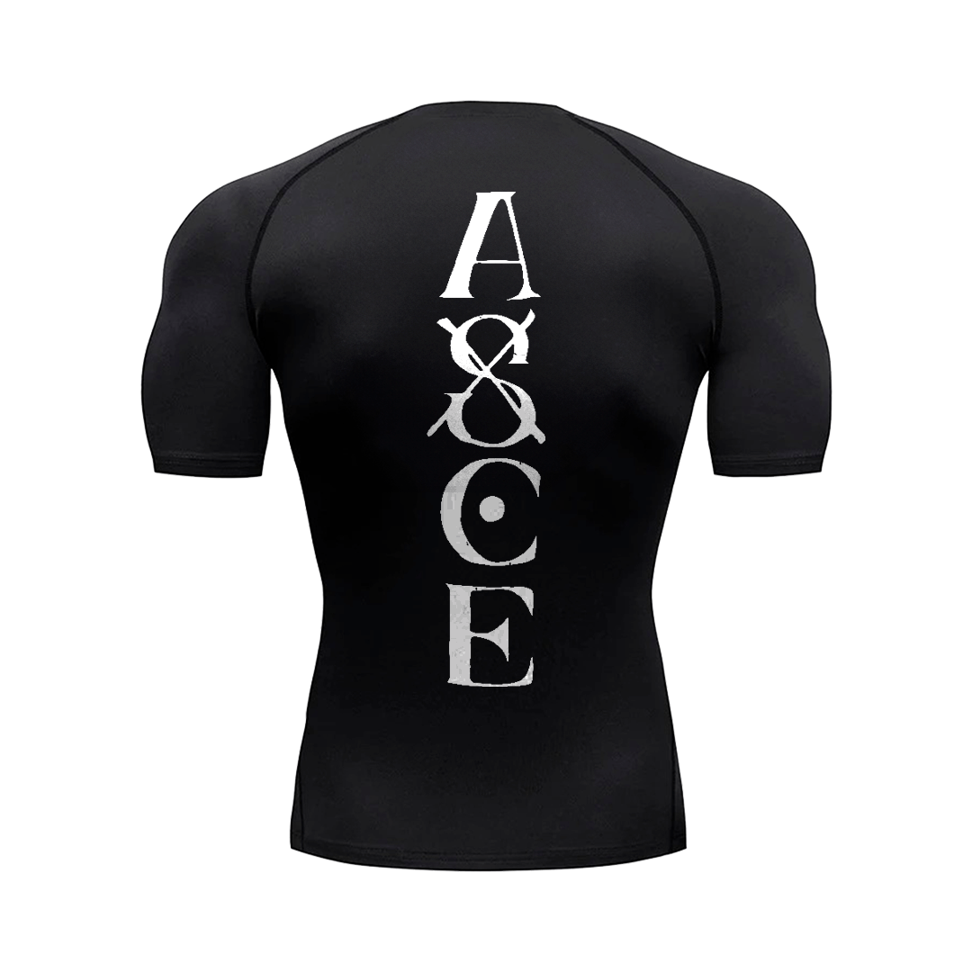T-shirt de compression Flame Rogue Noir