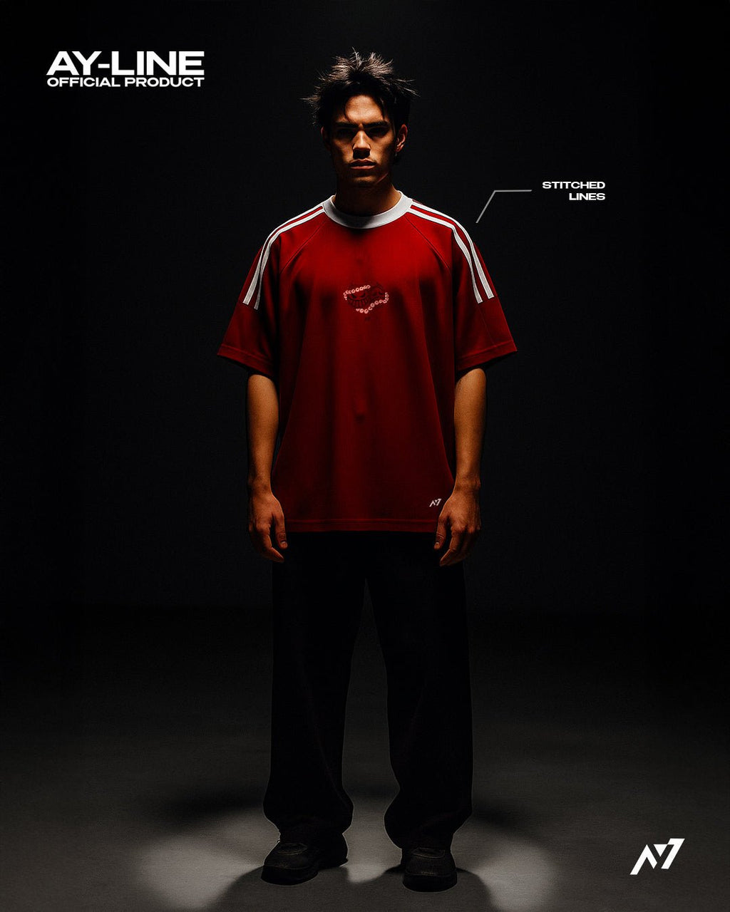 T-shirt Streetwear Crewneck Flame Rogue