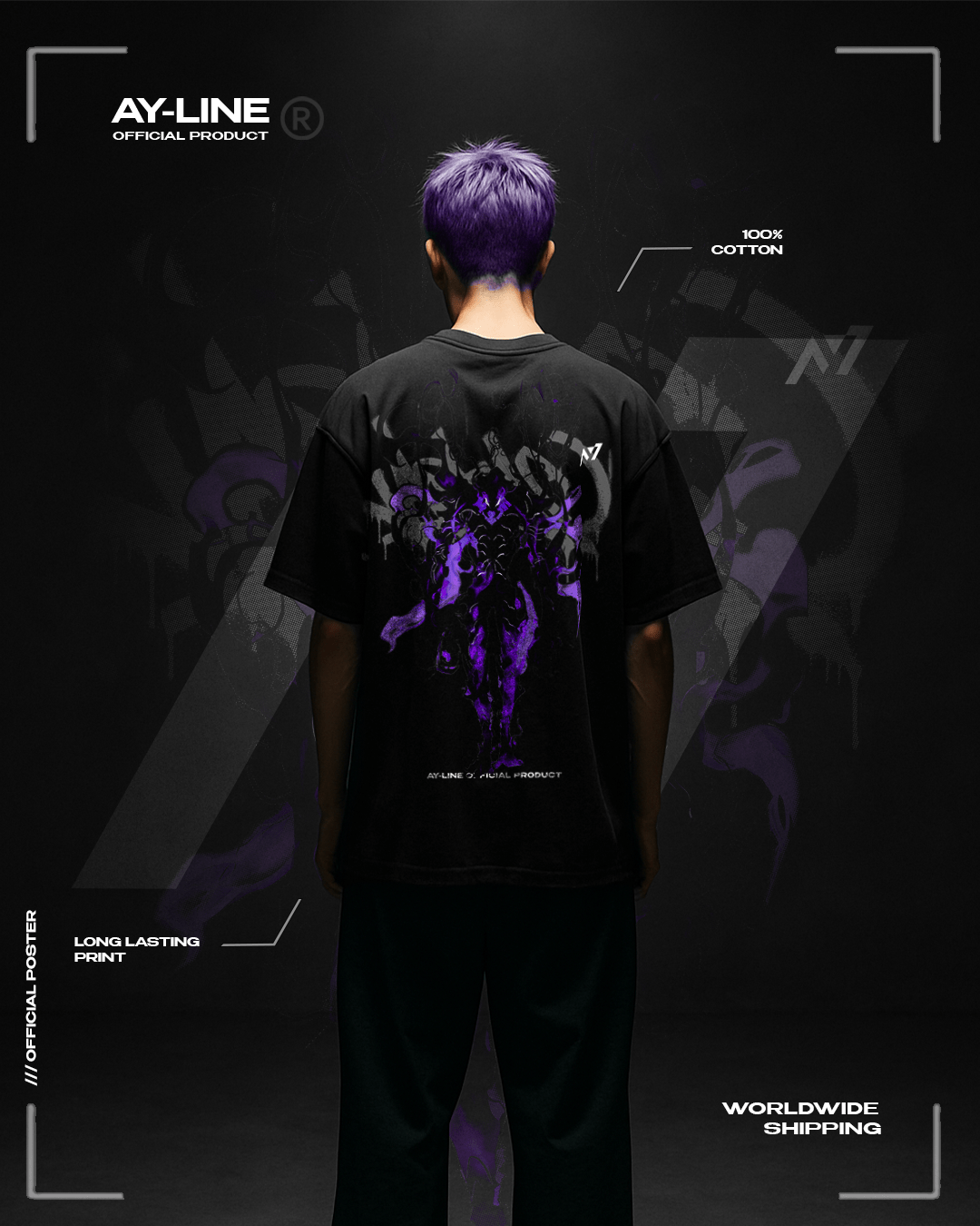 T-shirt Streetwear King of the Ants