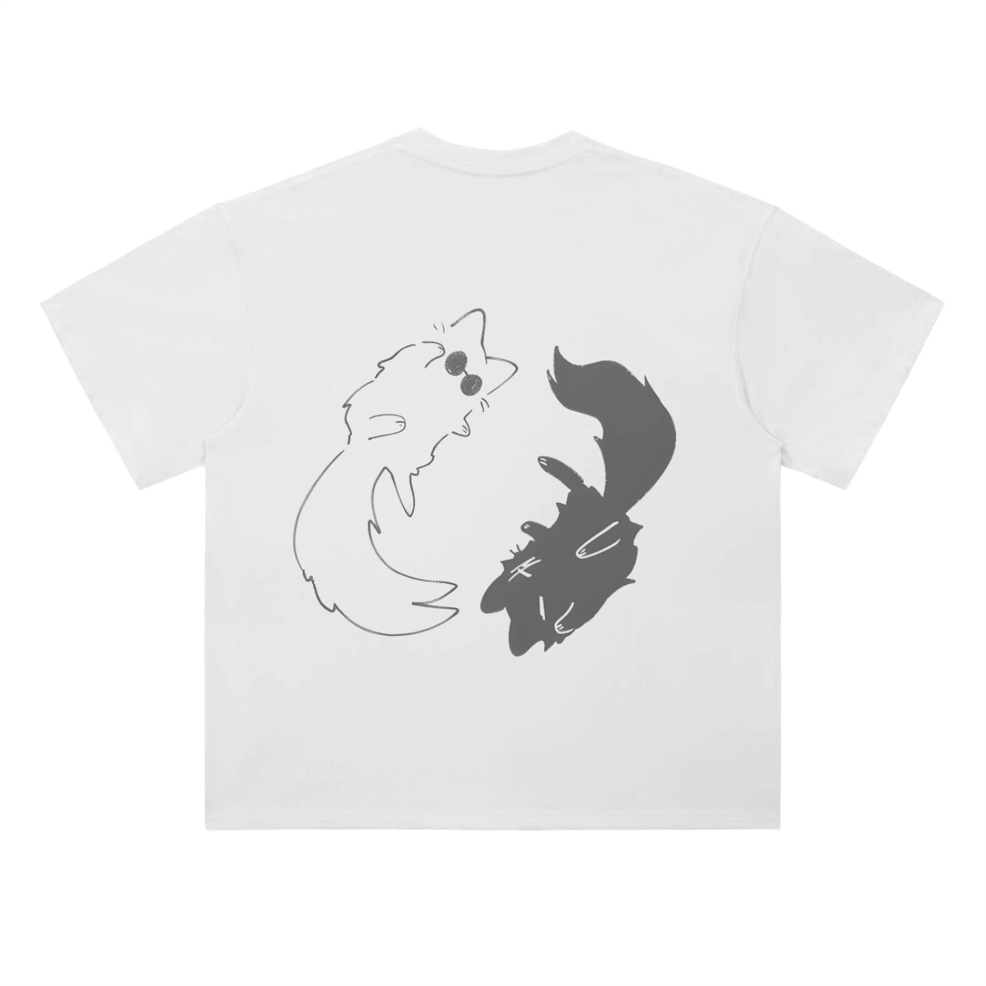 T-shirt Streetwear Purr-gatory Sorcerers
