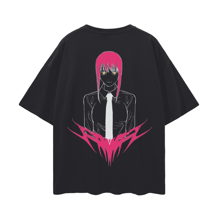 T-shirt Streetwear Control Devil Noir