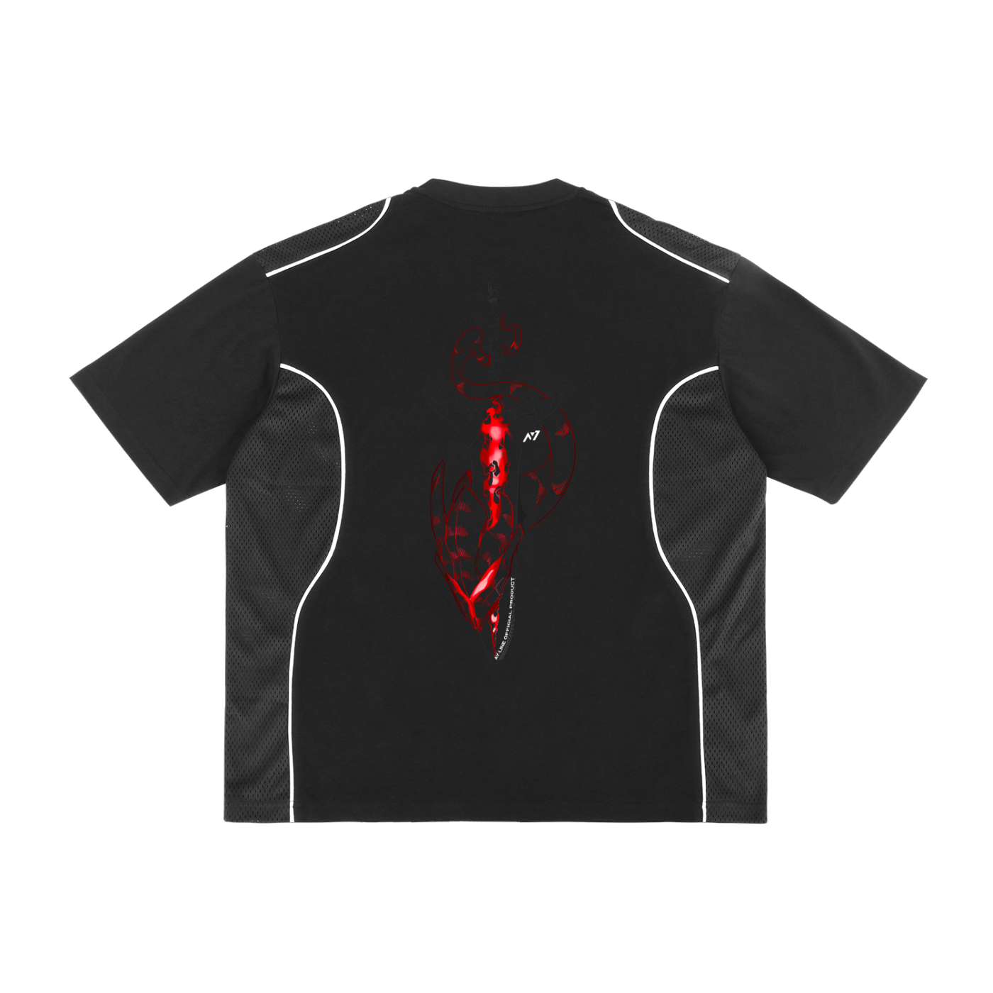 T-shirt Racing Demonic Blade