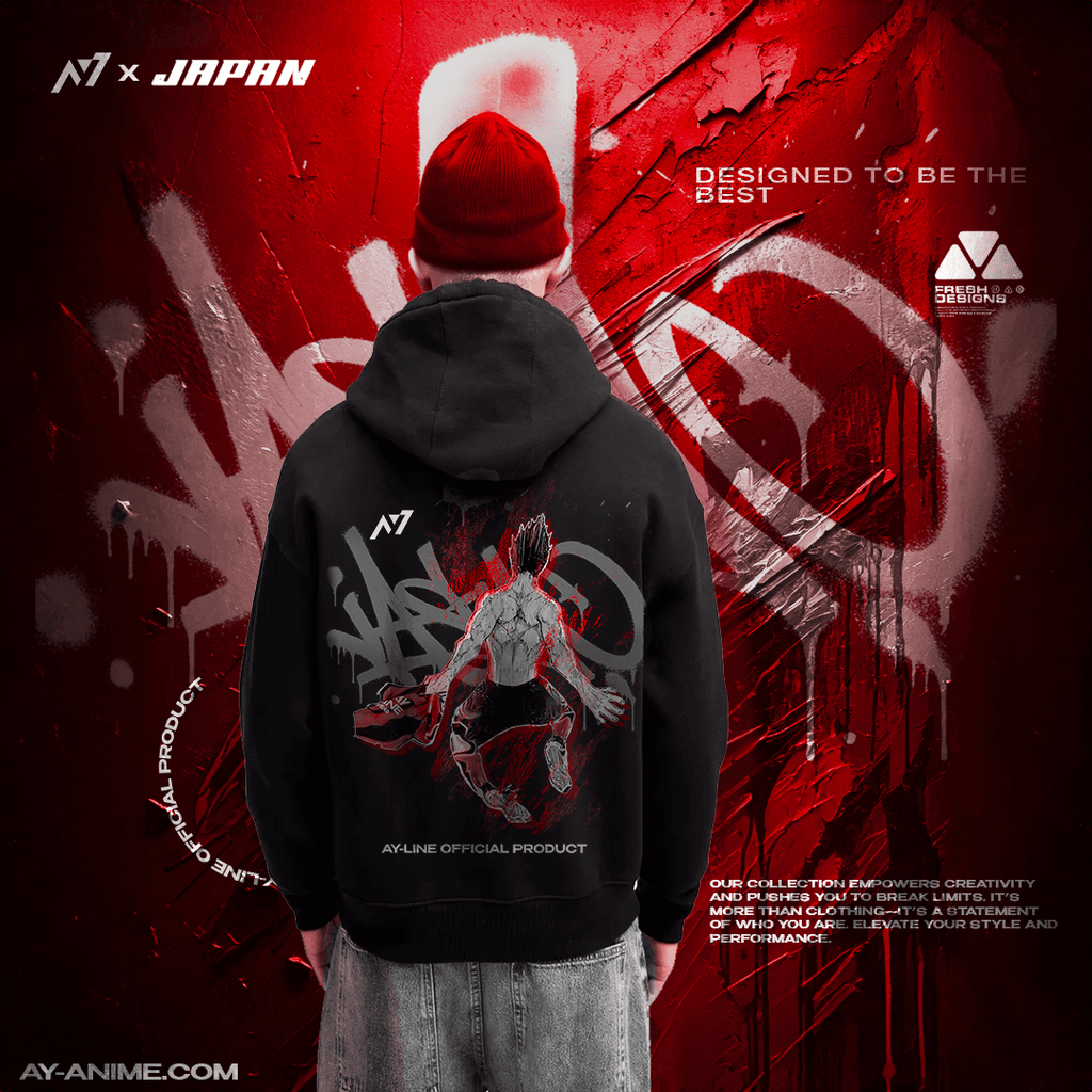 Hoodie Streetwear Talent Eater Noir