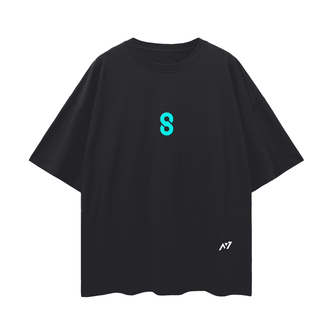 T-shirt Streetwear Monster Uprising Blanc et Noir