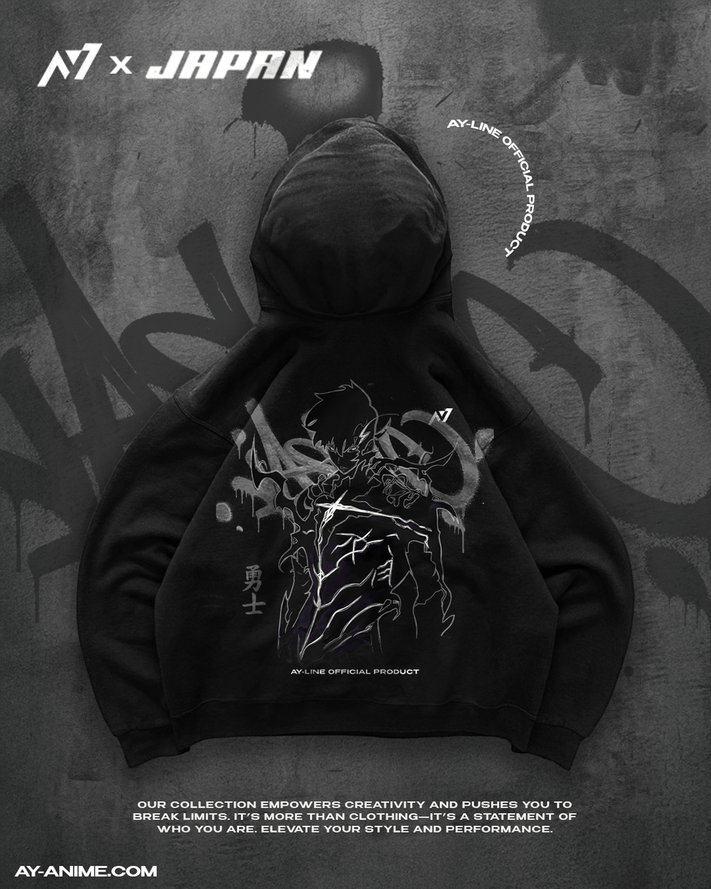 Hoodie Streetwear Shadow Monarch 2.0