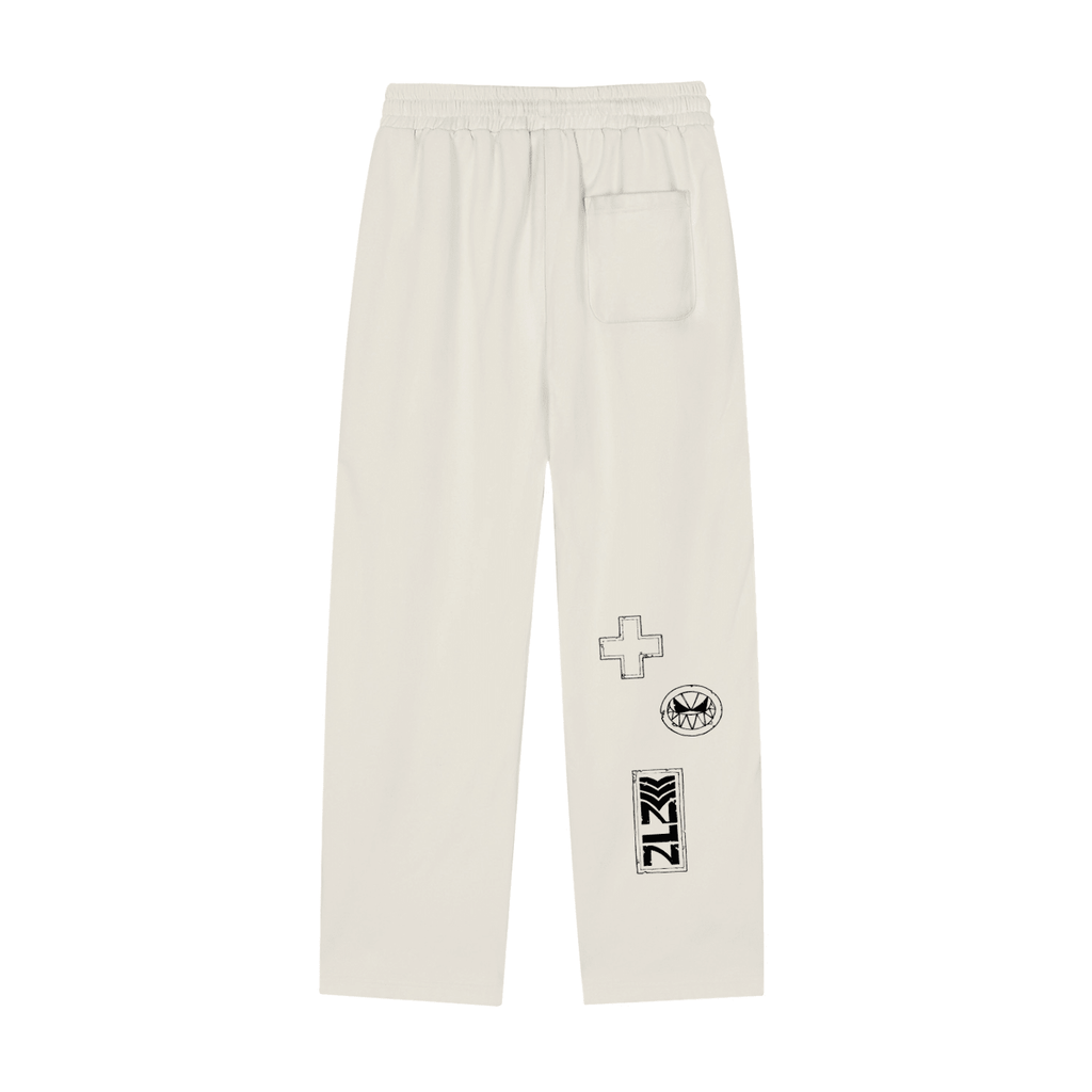 Pantalon Stray Collector White