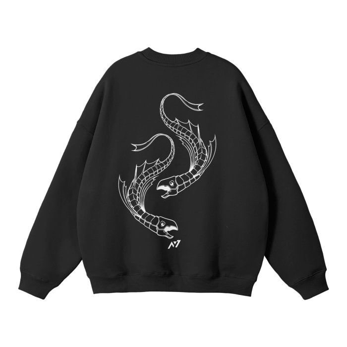 Sweatshirt Streetwear Dark Charisma Fish