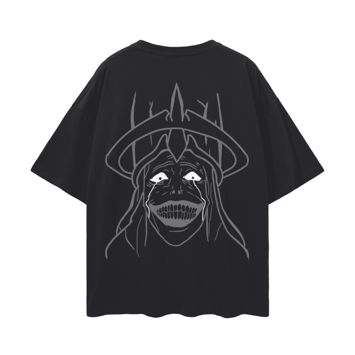 T-shirt Streetwear God Statue Noir