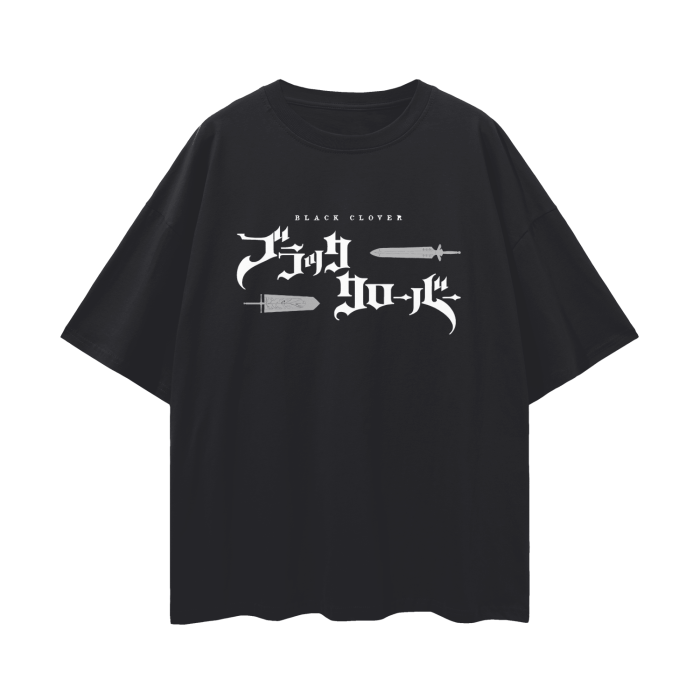 T-shirt Streetwear Grimoire Rise Graffiti Noir