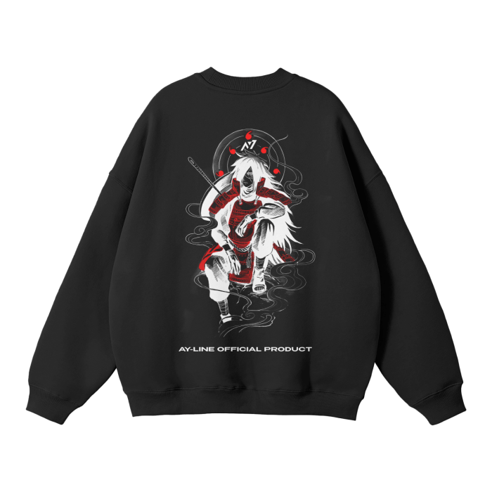 Sweatshirt Streetwear Eye of the Moon Noir