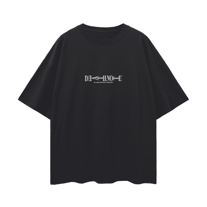 T-shirt Streetwear Genius of the Note Noir