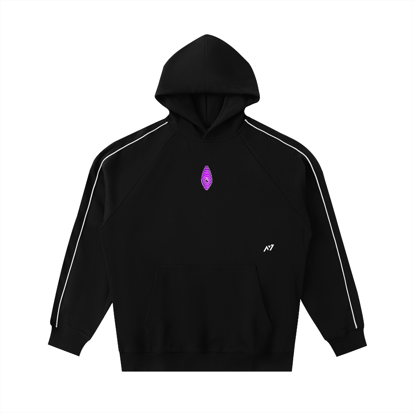 Hoodie Rayé Evil Eye